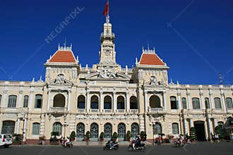Town Hall - Ho Chi Minh Town - Vietnam