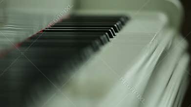 Wedding rings on the piano