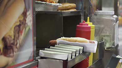 Views of an NYC food vendor