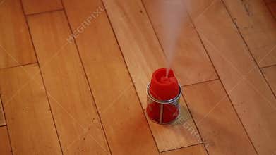 Activating fumigation can and spraying