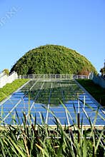 Green dome.