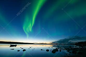 Aurora at Dusk