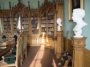 Interior of Amalienborg Castle, Copenhagen