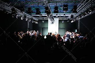 End of fashion show