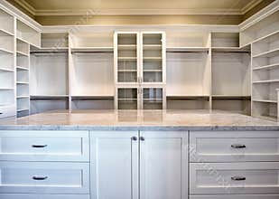 New Modern Home Master Bedroom Closet
