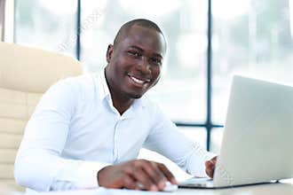 Image of african american businessman