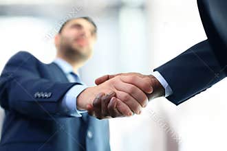 Business handshake