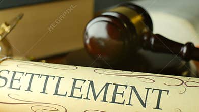 Justice settlement in trial tribunal to seek truth verdict court legal law syste