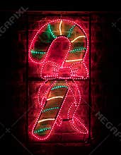 Candycane Christmas Light