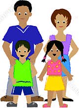 Family with Two Kids/ai