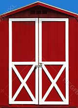 Red Barn Door