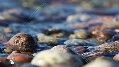 Lake Superior Rocks and Surf on Crisp Point Beach