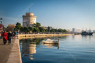 The white tower, Thessaloniki city, Greece