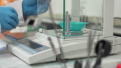 Chemist Laboratory Test Sample Substance