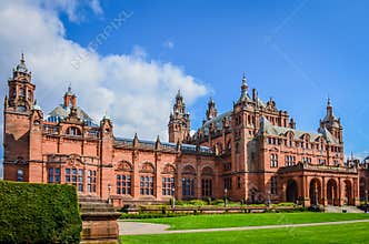 The Kelvingrove art gallery and museum, Glasgow, history, landmark, Scotland