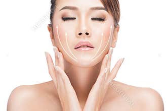 Face lift anti-aging treatment