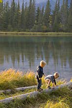 Children outdoors