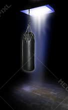 Heavy gym boxing bag