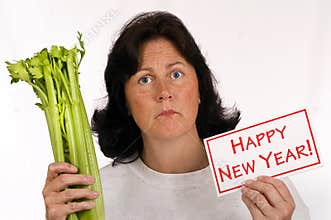 New Year's Resolution To Eat Healthy and Lose Weight
