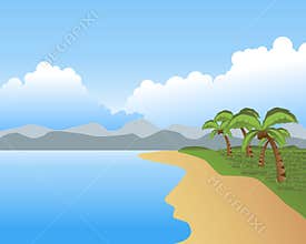 Tropical beach