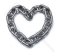 Chain Love Heart
