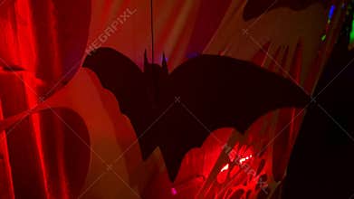 Decorative bats background for Halloween decorations