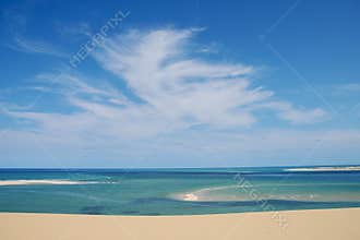 Beach in mozambique