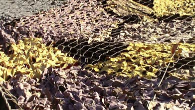 Military camouflage net