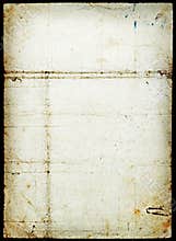 Grunge stained paper page