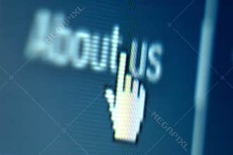 About us screen shot