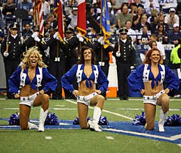 Cowboys Cheerleaders Pregame