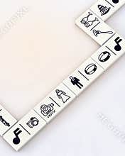 Wedding dominoes