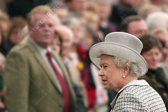 Queen Elizabeth II and people