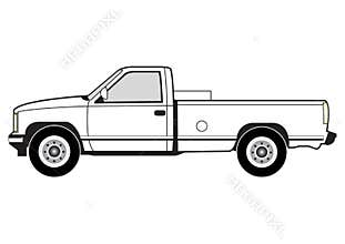 Line art - pick up