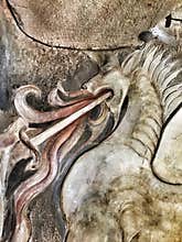 Dragon in Carving