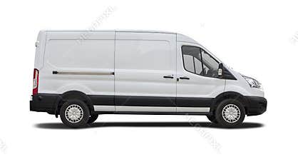 Ford Transit van isolated