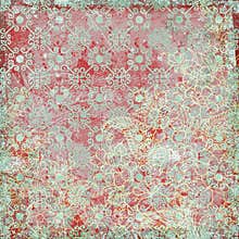 Vintage floral background christmas theme