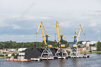 Coal terminal Port of Riga