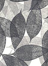 Natural paper with leaves, (hight resolution)