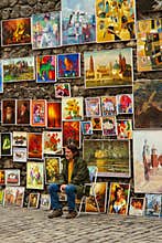 Artistic painter