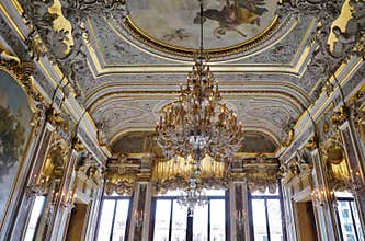 The Aman Canal Grande hotel located in the Palazzo Papadopoli in Venice