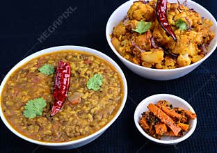 Indian vegetarian curries