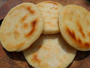 Gold arepas