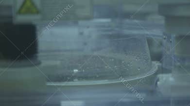 Production of silicon wafers