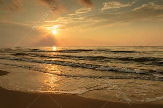 Sunrise on the Beach Port Aransas Texas