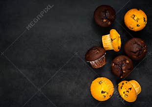 Cupcakes on Copy Space
