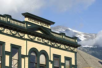 Skagway Town Skyline