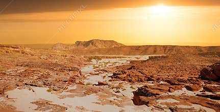 Sinai desert landscape