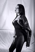 Young woman posing