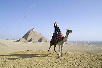 Camel Ride in Egypt